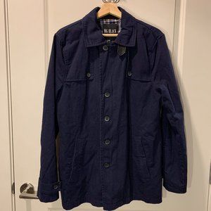 MG Black Label Navy Blue Coat